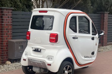 MINI Pojazd SARINI FIBI 3-kołowy 2500W 72V 58 AH Nowość